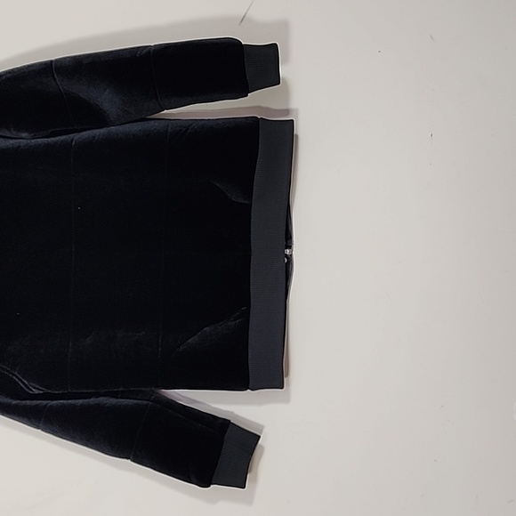 Members Only Velvet Button Down Full Zip Women's Jacket Black Size M - Picture 6 of 8